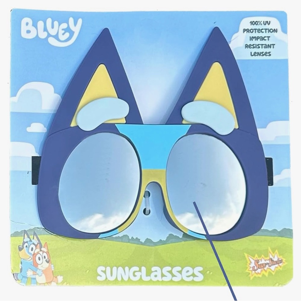 Bluey Kids Sunglasses with Ears